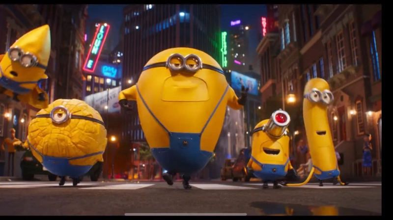 Gru i Minionki Pod przykrywką rozbijają bank w box office W głowie