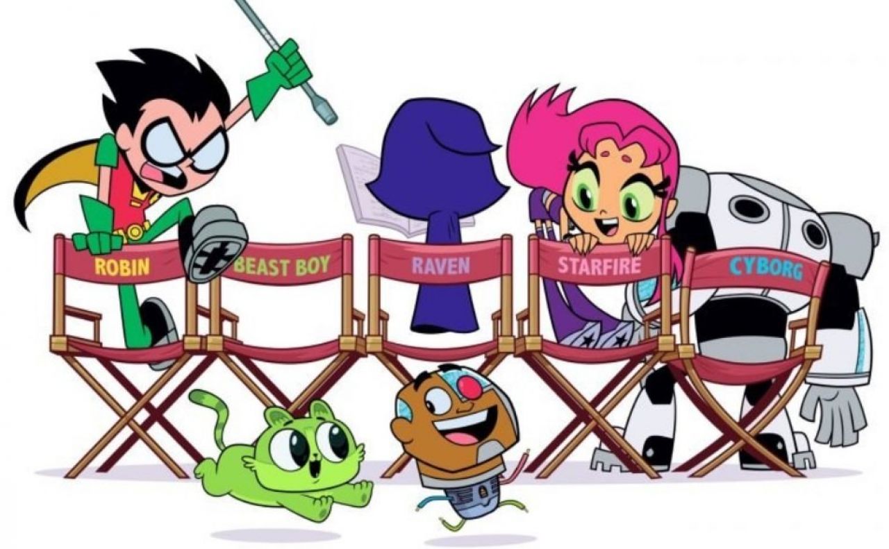 Młodzi Tytani parodiują Ligę Sprawiedliwości. Nowy plakat Teen Titans GO!  to the Movies