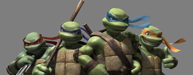 Ubogie spojrzenie na Michelangelo z „Teenage Mutant Ninja Turtles”