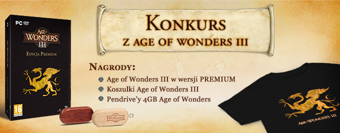 Konkurs z „Age of Wonders III”
