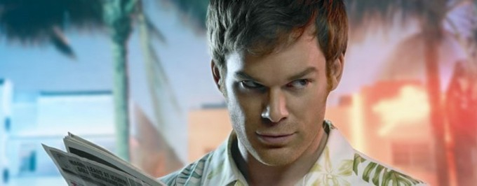 Plakat reklamujący 7. sezon „Dextera”