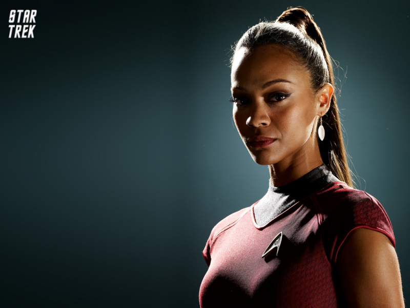 Star Trek - Zdjęcie Uhury granej przez Zoe Saldanę