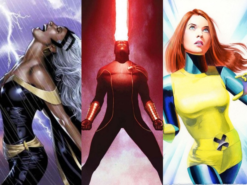 Storm, Cyclop i Jean Grey – X-Men