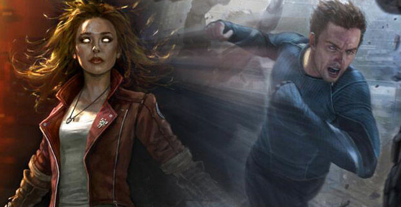 Quicksilver i Scarlet Witch