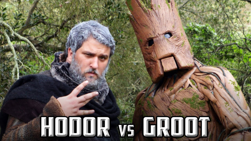 Hodor vs Groot