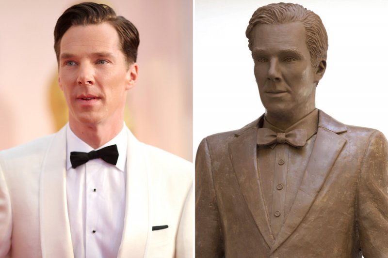 Cocobatch – UKTV zamówiła naturalnej wielkości czekoladowy posąg Benedicta Cumberbatcha