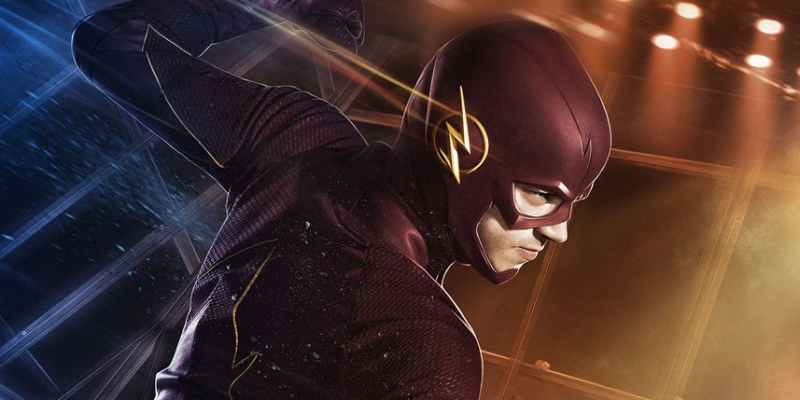 Plakaty tytułowych bohaterów „Arrow” i „The Flash”