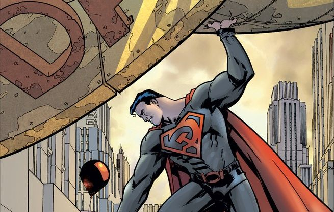 „Superman. Czerwony syn” – przykładowe plansze