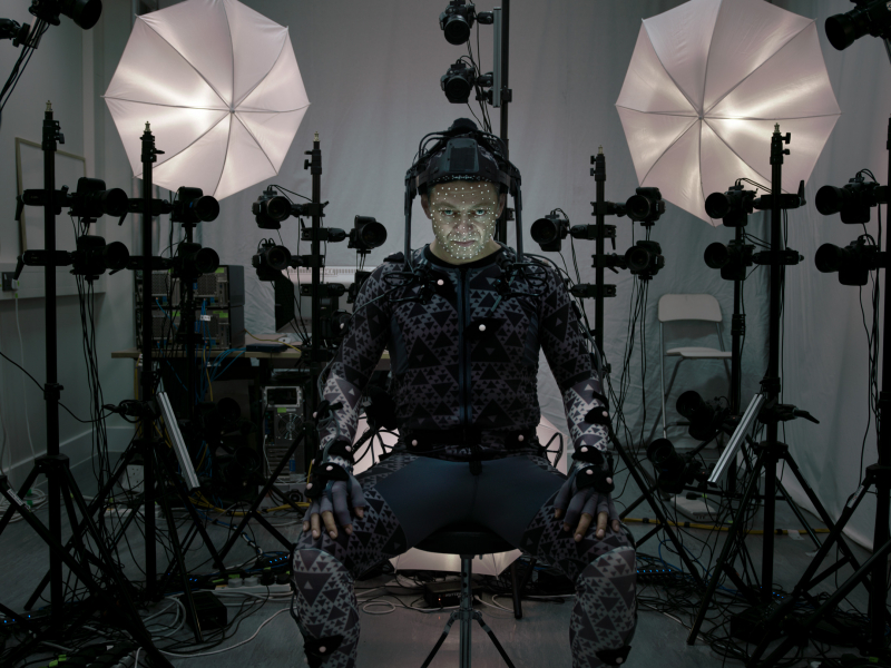 Andy Serkis - Gwiezdne Wojny: Przebudzenie Mocy - zdjęcie z planu