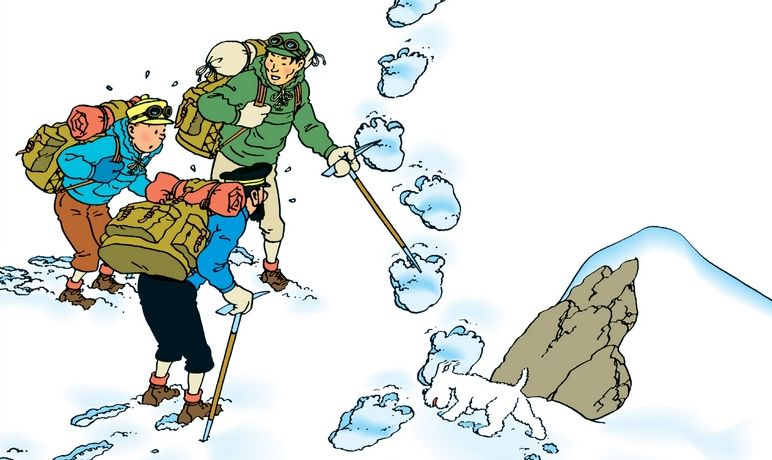 Tintin w Tybecie frag