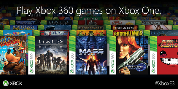 E3 2015 – Wszystkie gry z konsoli Xbox 360 uruchomimy na Xbox One