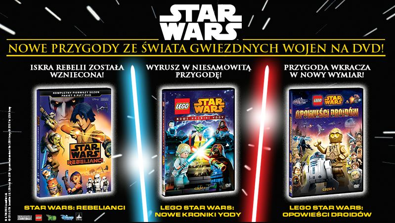 „LEGO Star Wars: Nowe kroniki Yody” część 1 i 2 już na DVD