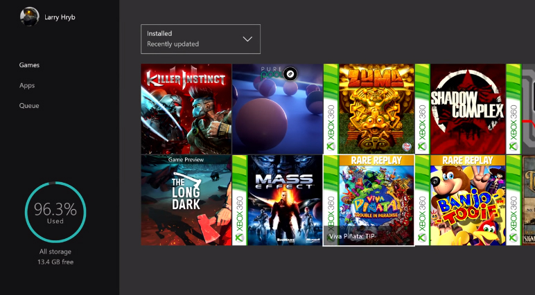 Xbox One - wsteczna kompatybilność