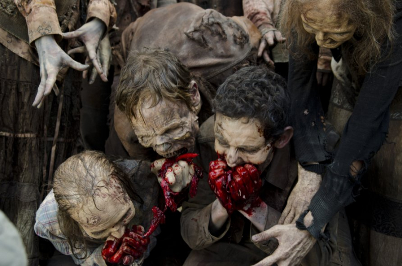 The Walking Dead - recenzja, zombie