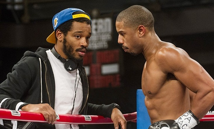 Ryan Coogler na planie filmu Creed