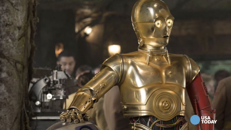 Star Wars. C-3PO - karta z zeszytu