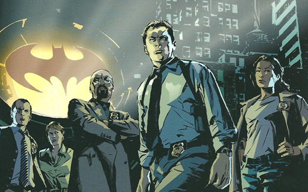 Gotham Central - grafika