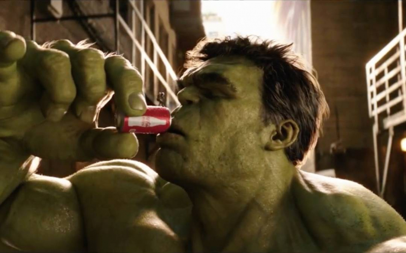 Hulk z reklamy Coca-Coli - Super Bowl 50 2016