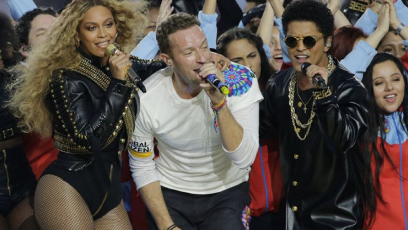 Coldplay, Beyonce, Super Bowl