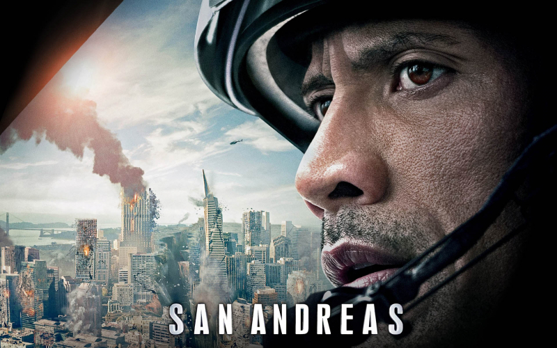 Dwayne Johnson w filmie San Andreas