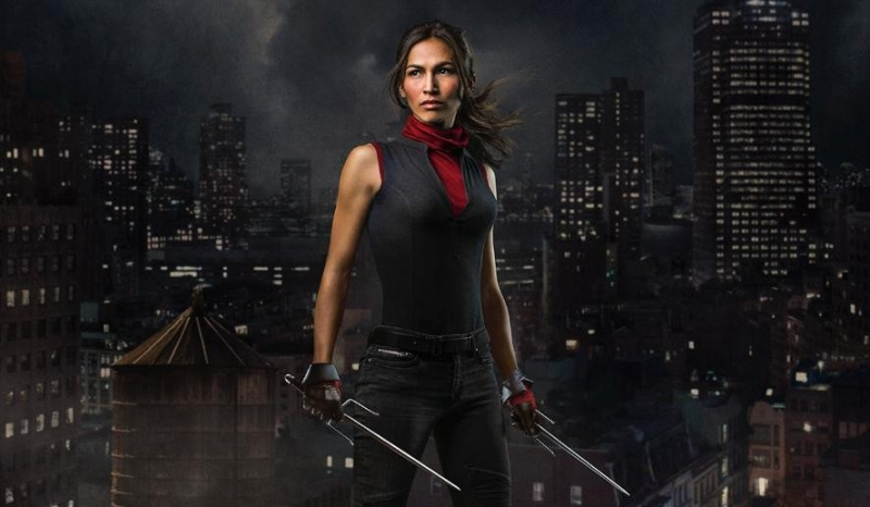 Elodie Yung jako Elektra w serialu Daredevil