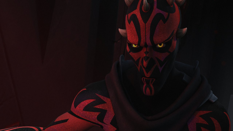 Darth Maul z serialu Star Wars Rebelianci - zdjęcie