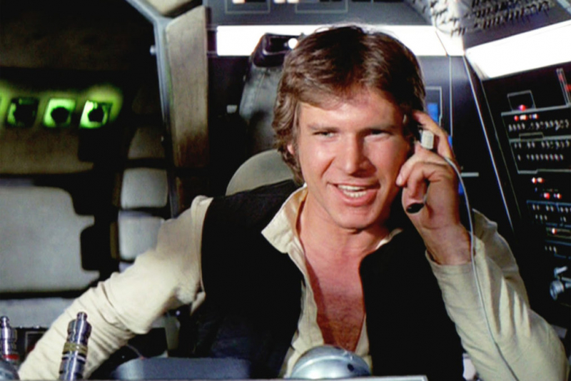 Harrison Ford jako Han Solo