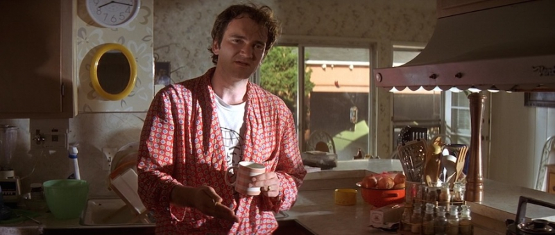 Quentin Tarantino w Pulp Fiction