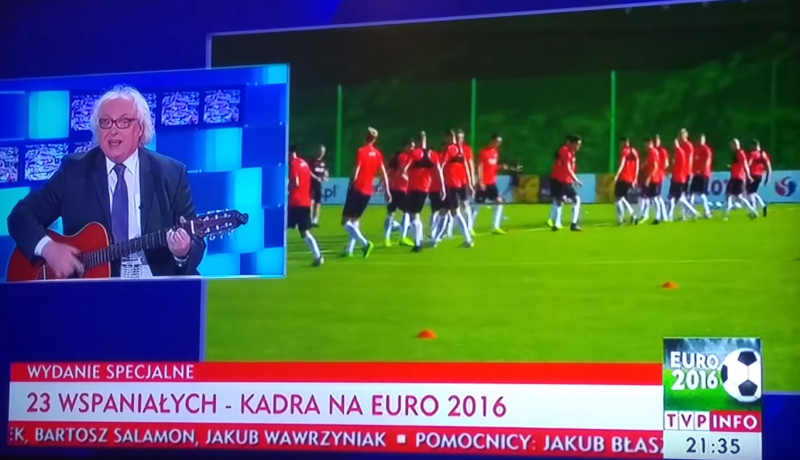 Ryszard Makowski w TVP - Euro 2016