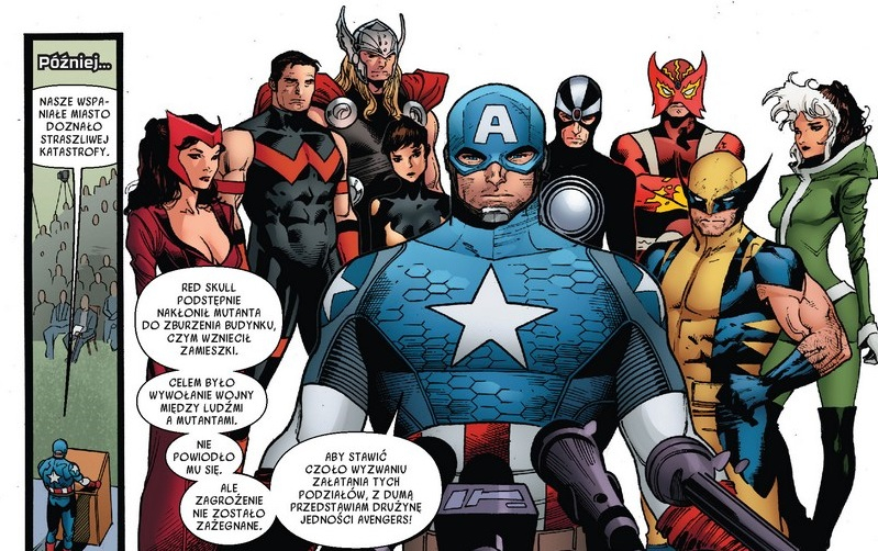Uncanny Avengers #01: Czerwony cień – recenzja
