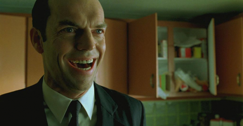 Agent Smith z Matrixa - Hugo Weaving