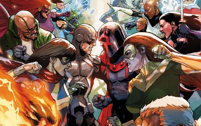 Wielka wojna nadchodzi. Marvel zapowiada komiks Inhumans vs. X-Men (Comic-Con)