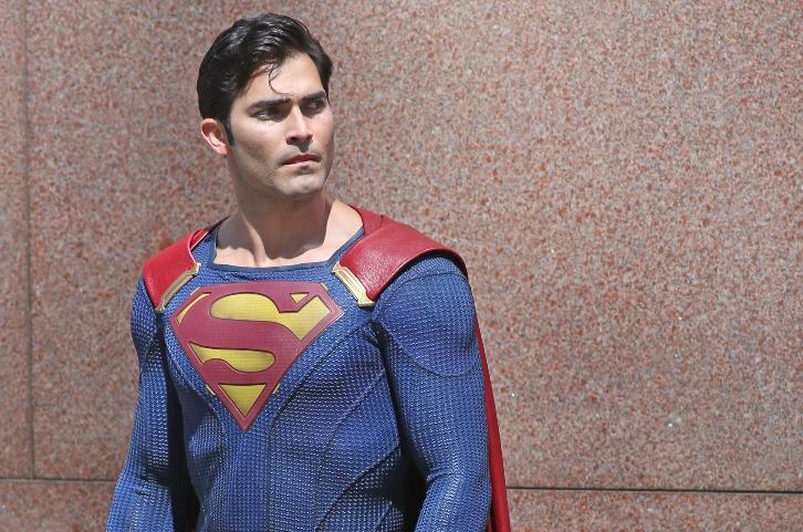 Tyler Hoechlin jako Superman - zdjęcie z serialu Supergirl