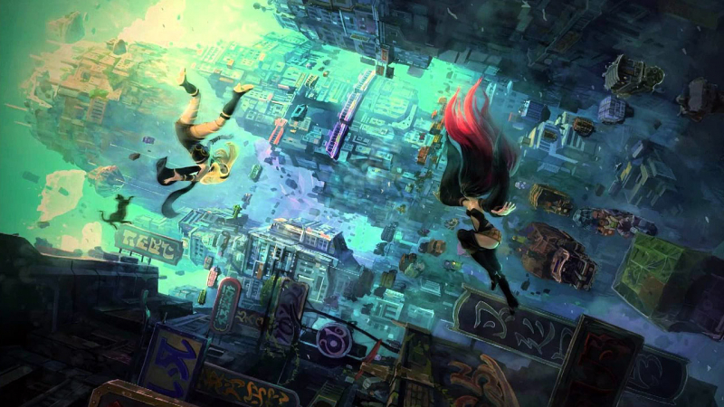 Gravity Rush 2 - grafika z gry