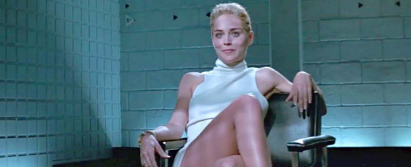 Sharon Stone flirtuje podczas przesłuchania do roli w filmie Nagi instynkt. Zobacz wideo