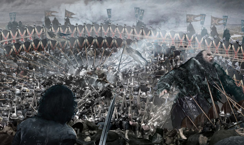 The Battle/ Game of Thrones Concept art