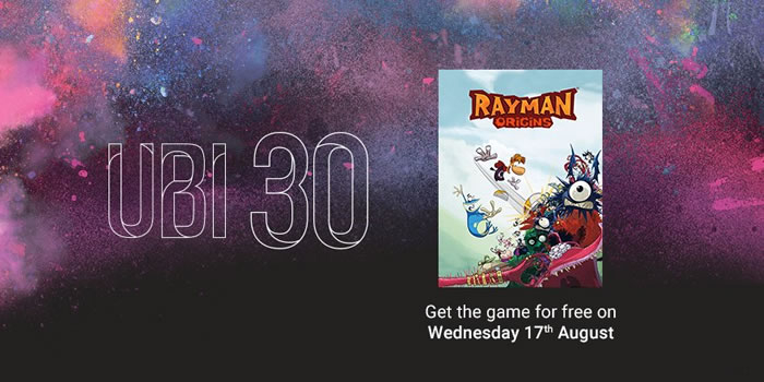 UBI 30 - Rayman Origins za darmo