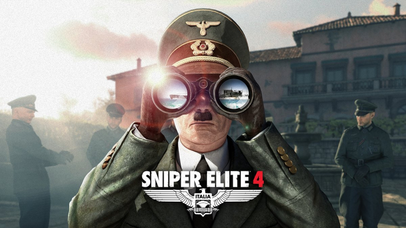 Hitler na celowniku w grze Sniper Elite 4