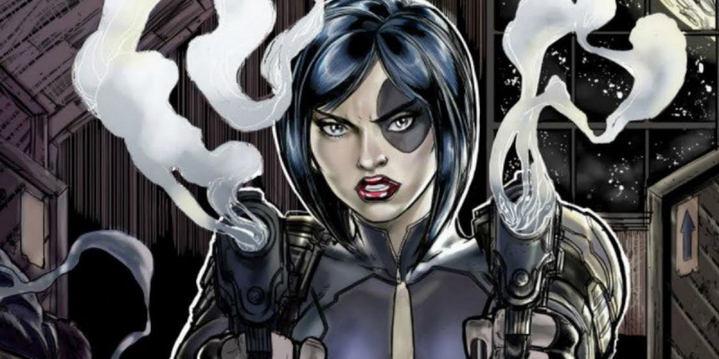 Domino - zdjęcie z komiksów Marvela