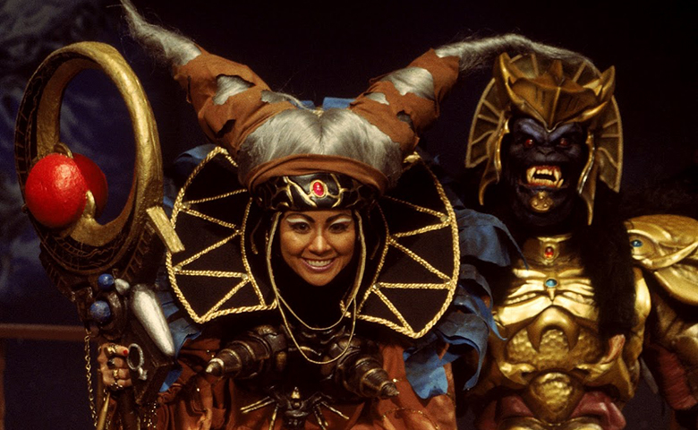 Rita Repulsa i Goldar - zdjęcie z serialu Power Rangers