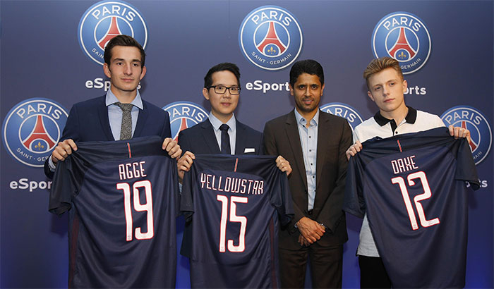 Paris Saint-Germain angażuje się w e-sport