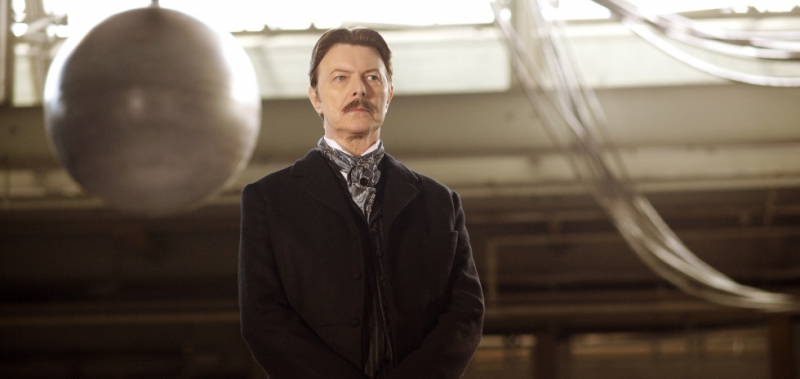 Prestiż - David Bowie jako Nikola Tesla