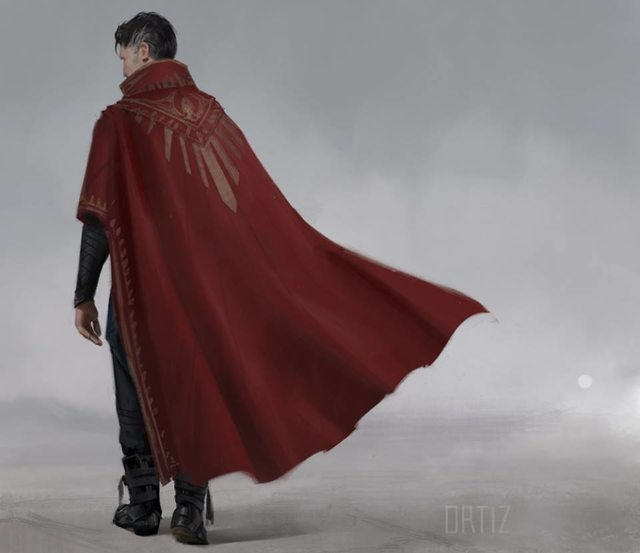 Szkice koncepcyjne z Doktor Strange – kostiumy i trening bohatera