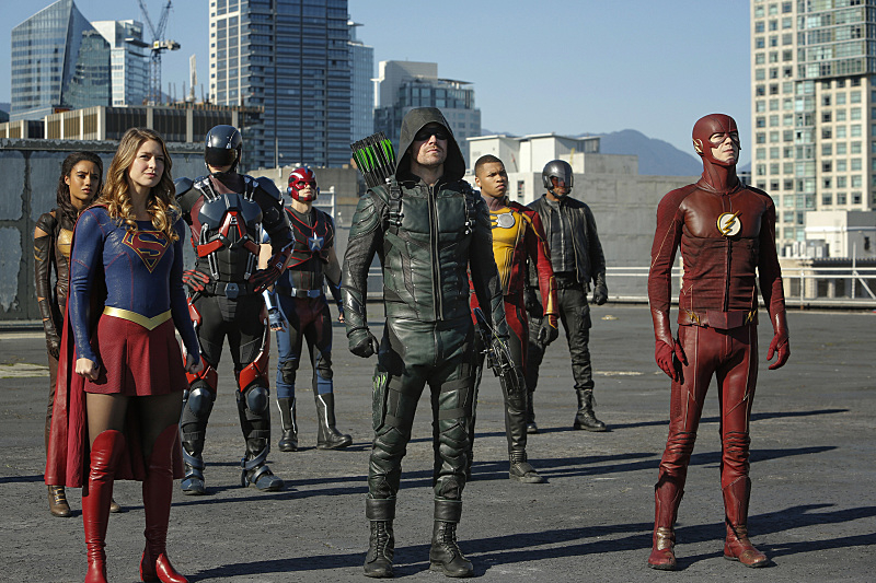Arrow Flash Supergirl Legends of Tomorrow - zdjęcia, crossover