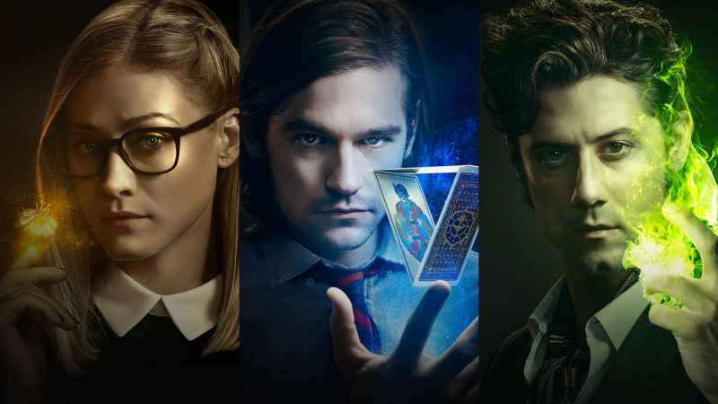 The Magicians - banner promujący serial fantasy