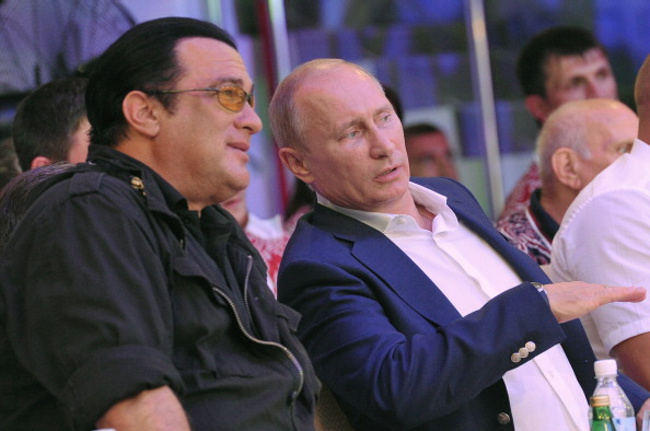 Steven Seagal i Władimir Putin - zdjęcie