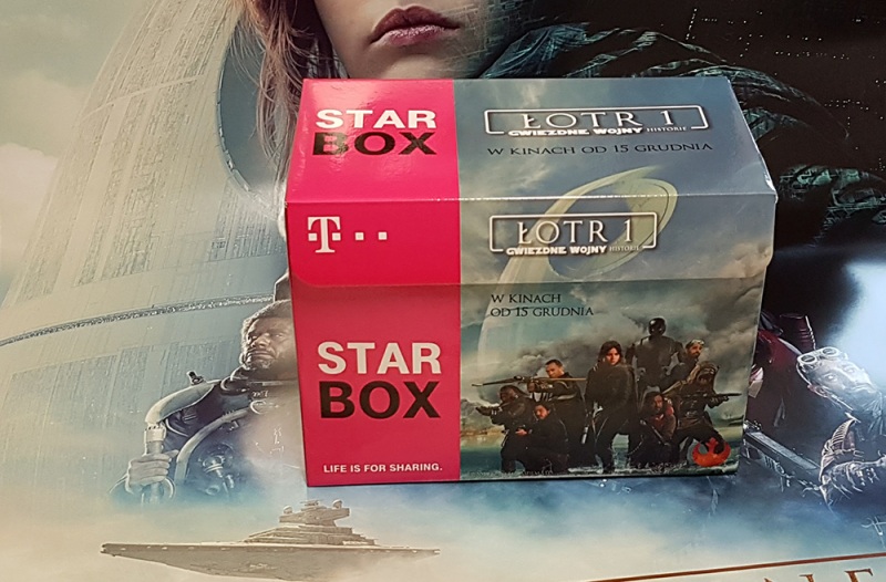 Unboxing Star Boxa Łotr 1. Gwiezdne Wojny – historie od T-Mobile