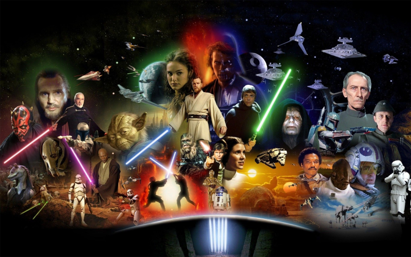 postacie z filmów Gwiezdne Wojny