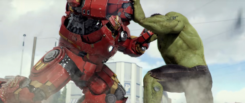 Hulkbuster vs Hulk - zdjęcie z fanowskiego filmu