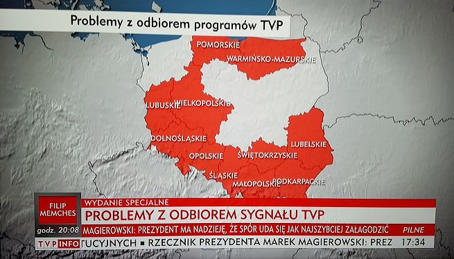 TVP - mapa